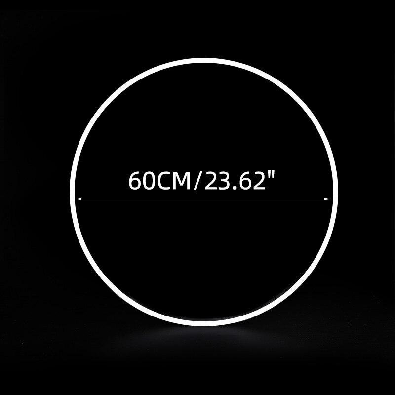 Round Balloon Arch Kit Holder Bow of Balloon Circle Wreath Balloon Stand Wedding Birthday Party Decor Baby Shower Background: 60cm