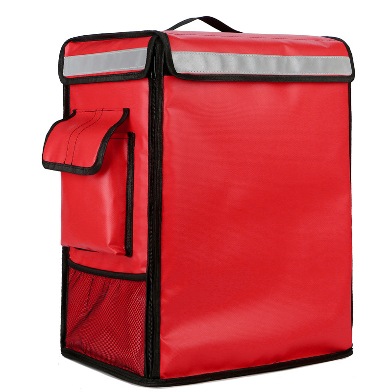 Insulated Pizza Backpack, Large 42L Food Backpack Reusable Thermal Bag Foldable Thermal Pack Lunch Warmer Bag