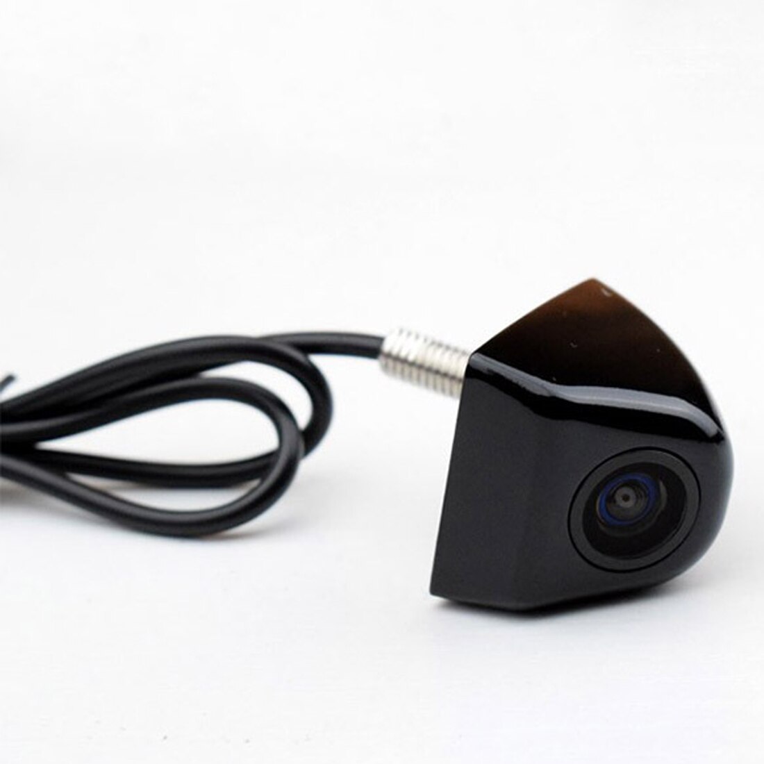 Marsnaska, , cámara de visión trasera de coche, respaldo de 170 grados, cámara de marcha atrás de aparcamiento para Monitor GPS, cámara de visión trasera: Negro
