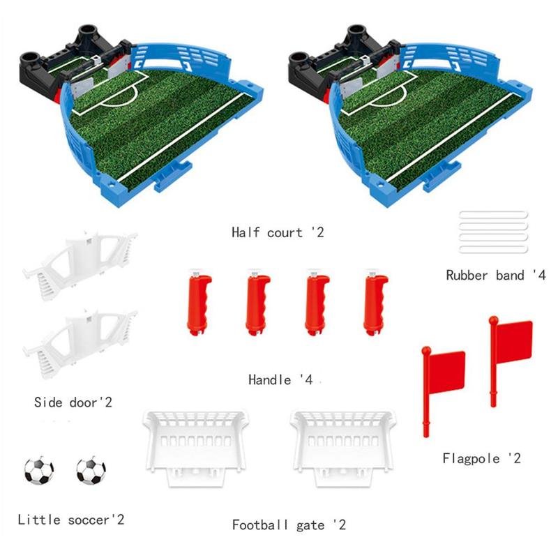 Mini bordsskiva fotboll brädspel set inomhus spel favorit bord barn spelar bord футбол fotboll dubbel barn настольный foo  e4 n 0