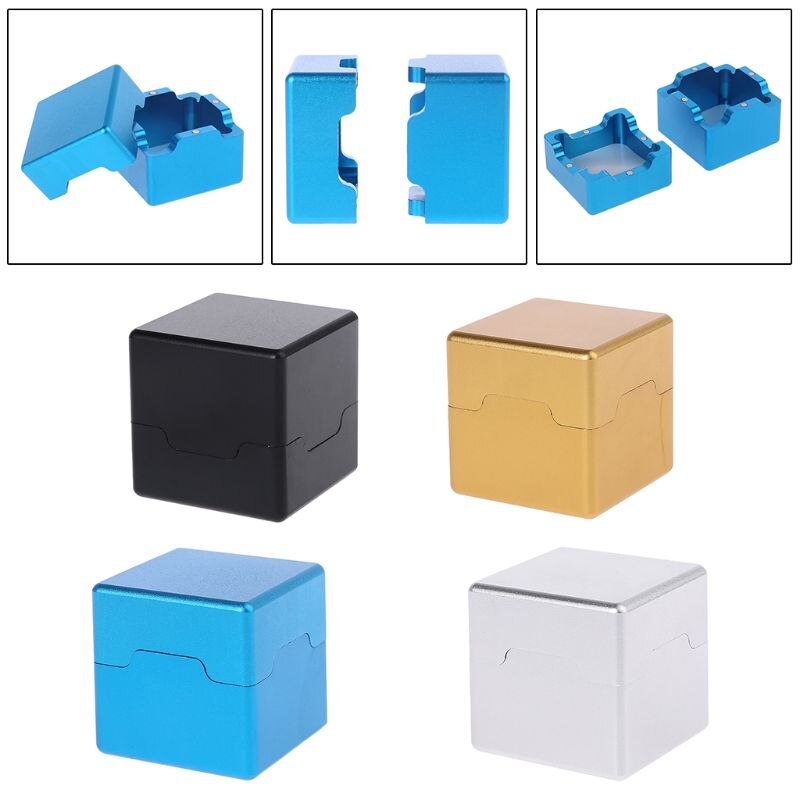 Porta stecca da biliardo tascabile porta gesso mini stecca portatile in alluminio gessetti per piscina