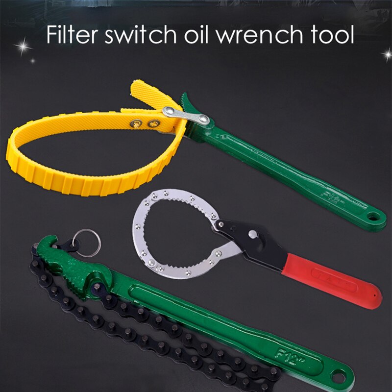 Belt Wrench oil filter puller Strap Spanner Chain Oil Filter Cartridge Disassembly Tool oil filter wrench