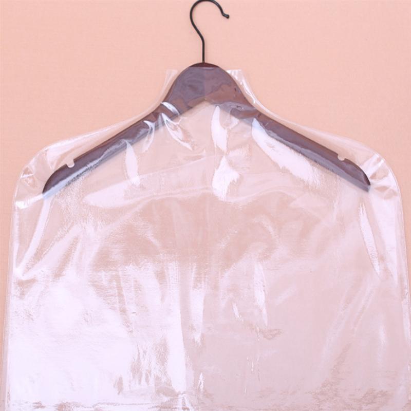 5 stk gennemsigtigt tøj støvbetræk skulderbetræk beklædningsgenstand støvbetræk beskyttere til jakkesæt jakker uden tøjbøjle