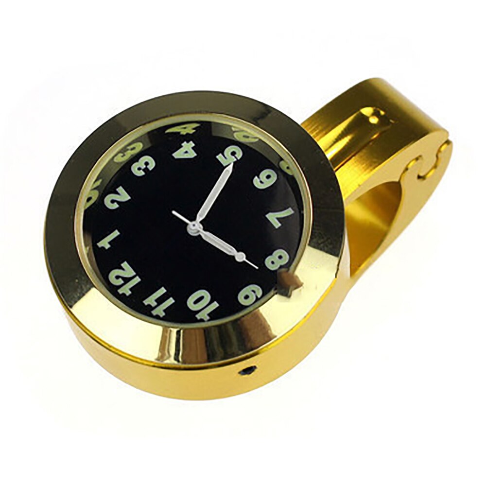 Waterproof Watch Clock Bicycle Motorcycle Handlebar Quartz Watch For Honda For Yamaha Kawasaki Buckle Car Schedule