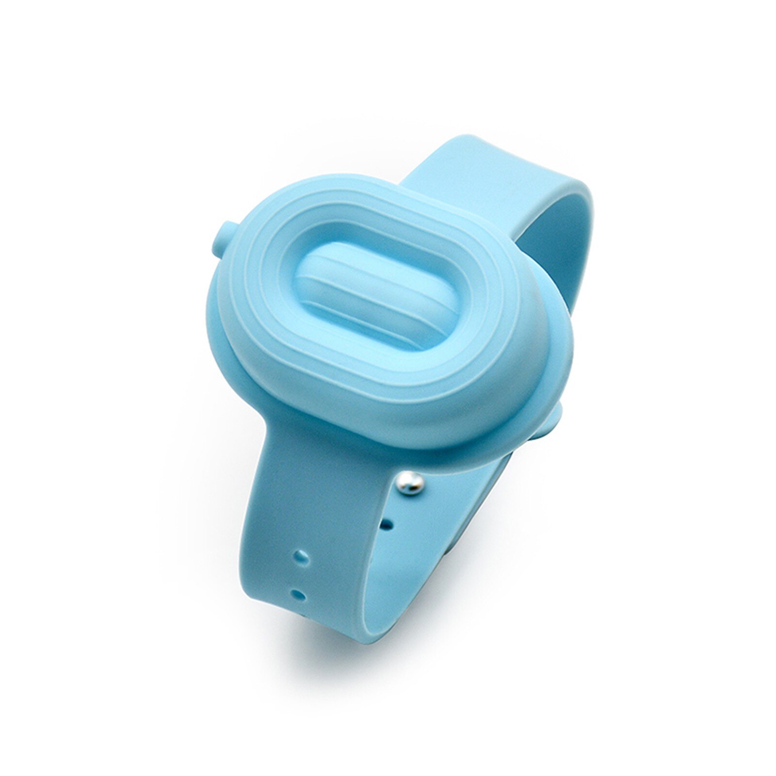 Hand Wash Gel For Adult Kids Liquid Wristband Hand Dispenser Handwash Gel With Whole Sanitizing Portable Bracelet Wristband #T2P: Blue