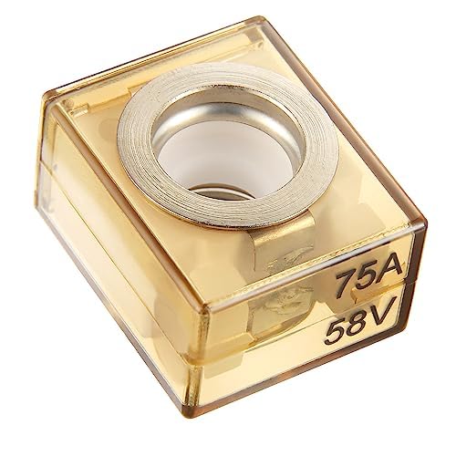 Bloque de fusibles de terminal MRBF 50A, fusible de batería nominal marino 58V DC Max IP66 circuito de protección impermeable de pilas de carga RV Car