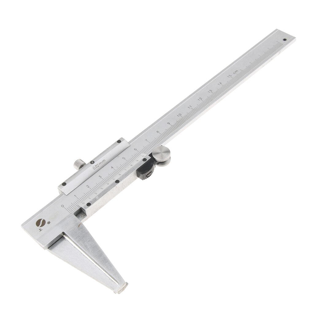 Inside Groove Vernier Caliper 9-150mm Carbon Steel Inner Bore Measure 2 Claw