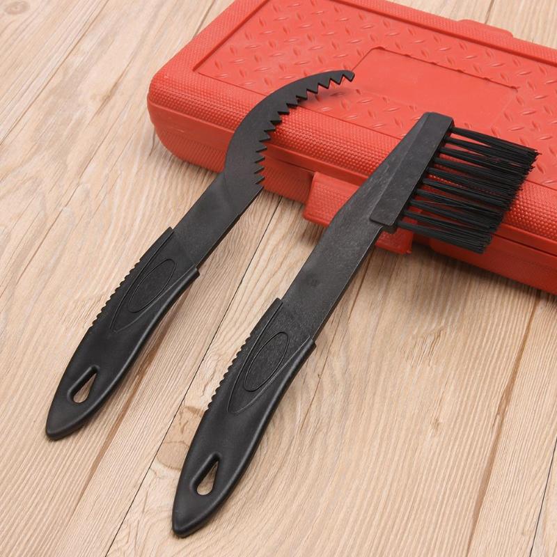 Bicycle Chain Cleaner Brush Kit Bike Cleaning Cycling Cleaner Scrubber Tool Cycling Road Mountain Bike MTB Cleaning Brushes