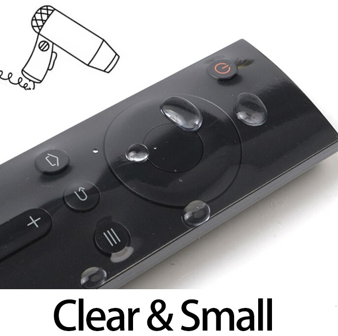 10PCS In Transparent Clear TV AC remote control Cover Protective Sleeve Heat Shrink Film Dustproof waterproof