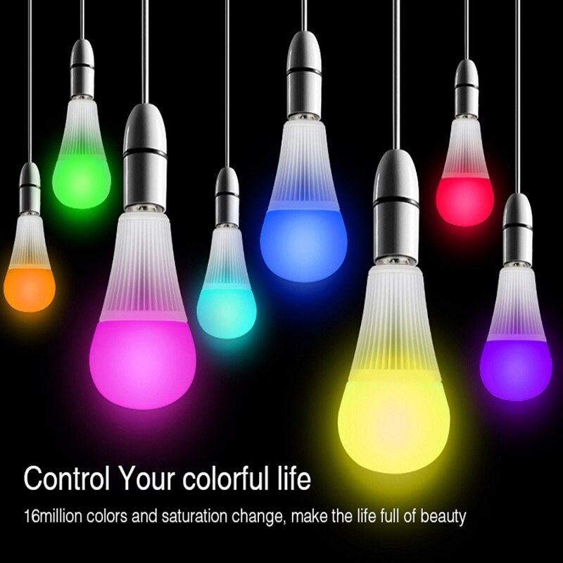 Mi Light – ampoule led sans fil RGBCCT, 4W MR16 GU10 6W 9W 12W E27, boîtier de contrôle Wifi 2.4G RF, télécommande