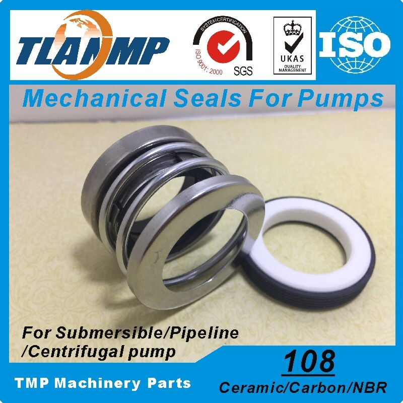 108-8 TLANMP Mechanische Dichtungen (Material: Kohlenstoff/Keramik/NBR) welle Größe 8mm Einzelnen Frühling Pumpe Dichtung, sitz outersize 18mm.
