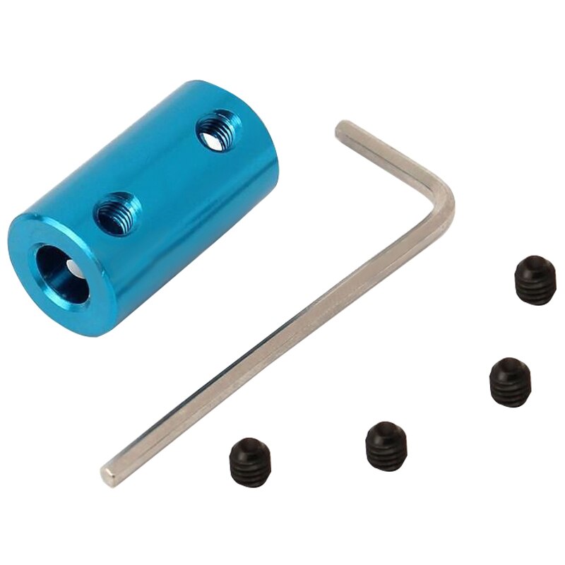 6-6mm Aluminum Flexible Shaft Coupling Rigid Coupler Motor Connector