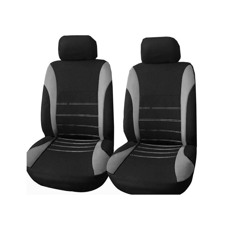 Fundas protectoras universales para asiento de coche, 2 + 1, para Peugeot Boxer 250, Volkswagen T4, 3302 gazelle, Sprinter 02: GRAY 2 PIECES