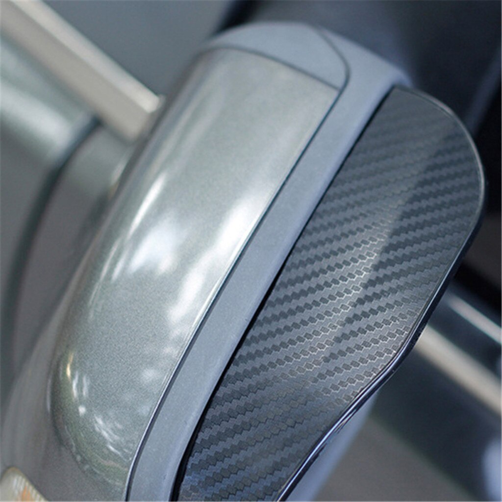 Pegatina para espejo retrovisor, burlete para lluvia de cejas, protector de lluvia de espejo de coche, cubierta protectora de pantalla, espejo retrovisor lateral trasero 3.