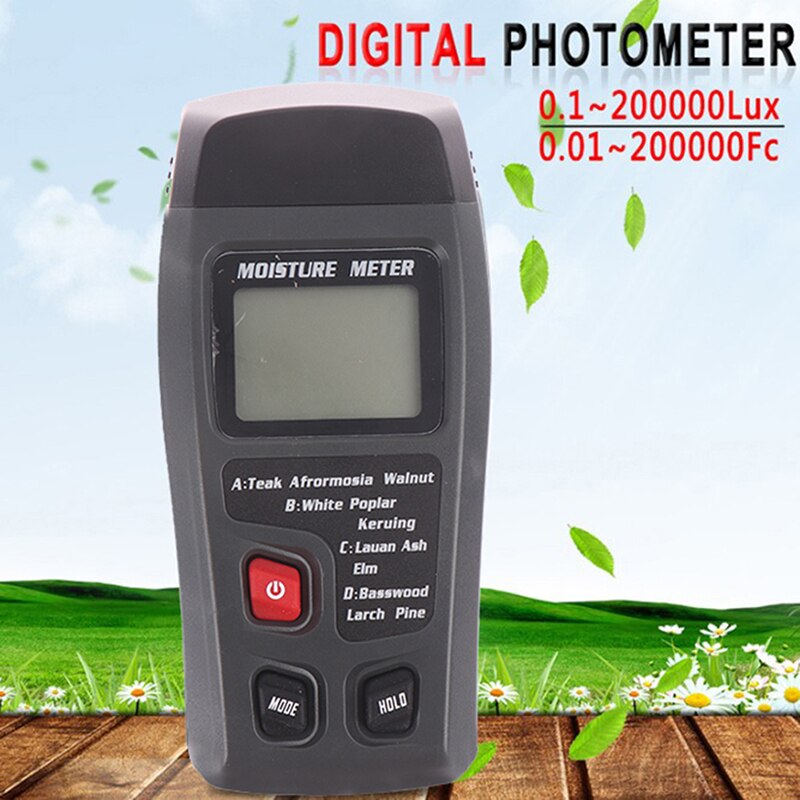 Range Light Meter Illuminometer Lux/FC Photometer Tester Enviromental Testing