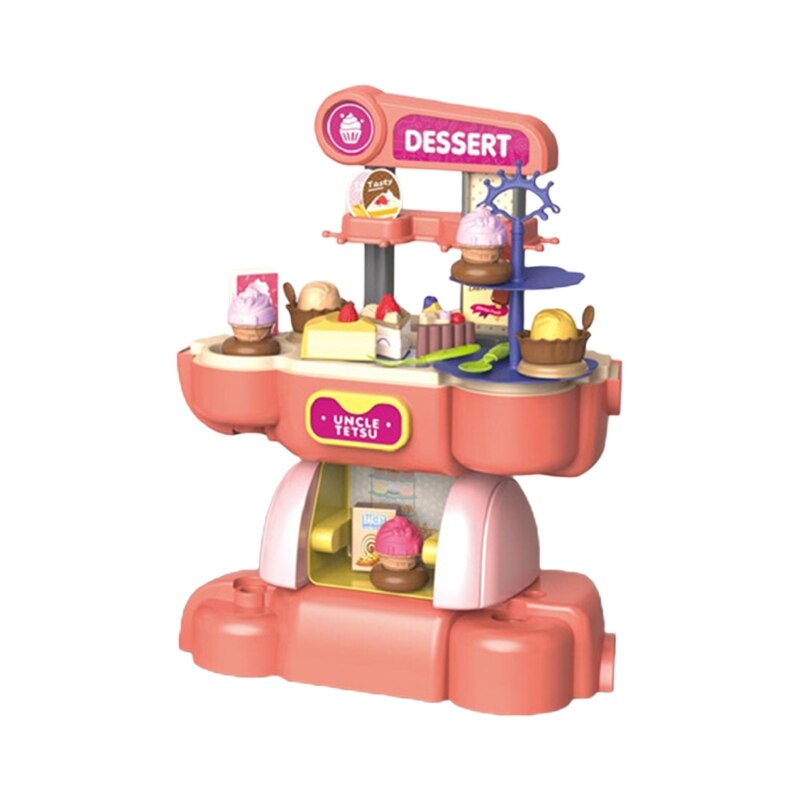 Outils de réparation interactifs, jeu de Simulation, maison de jeu de cuisine pour enfants, jouet de moto de Simulation: Dessert