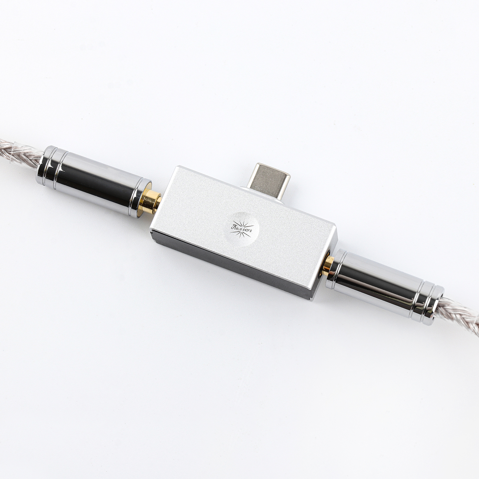 Kiwi Ears Allegro Mini DAC Portable haute fidélité USB C vers sortie 3,5/4,4 mm avec amplificateur HiFi haute résolution 32 bits/384 kHz