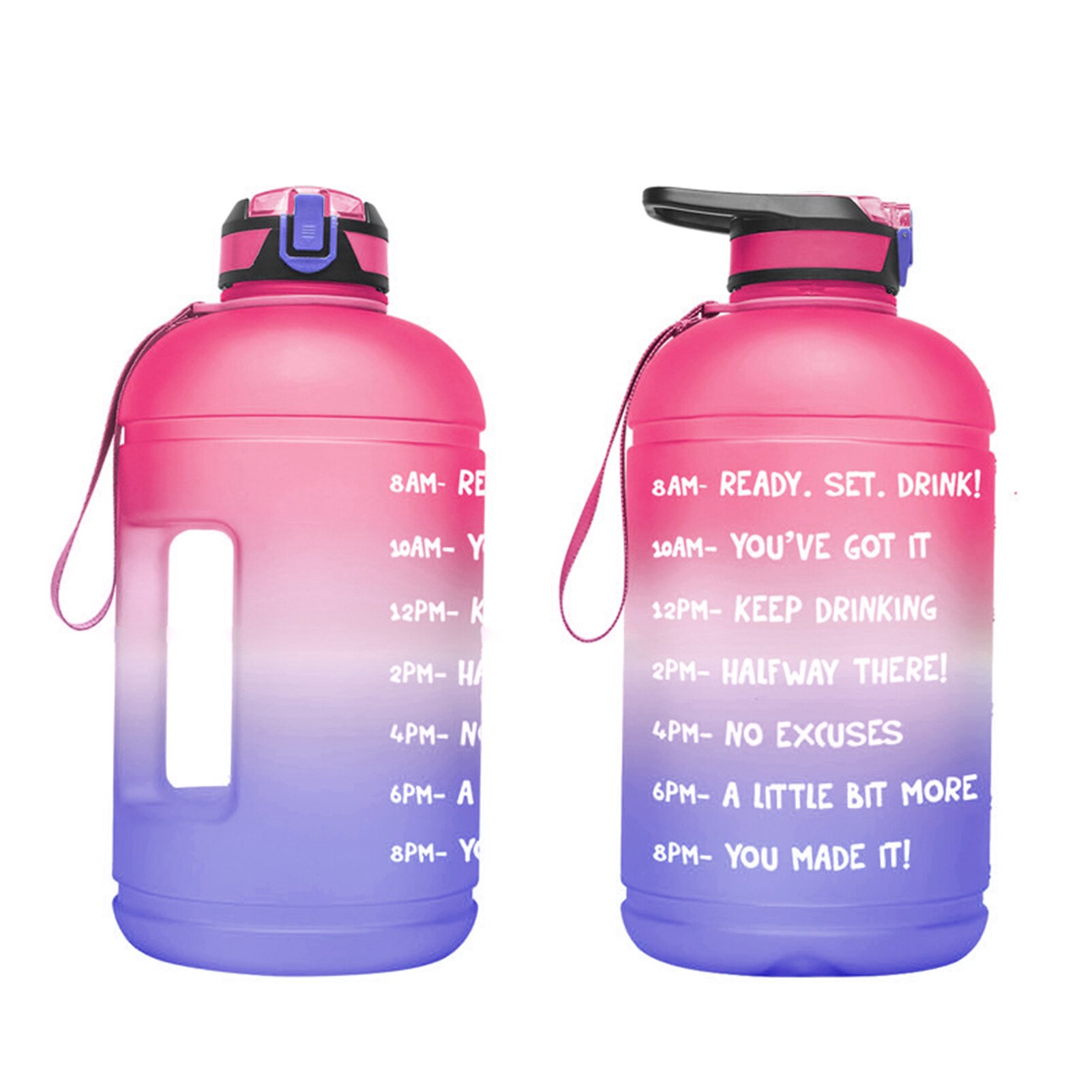 1 Gallon Water Fles 3.78L Met Stro Plastic Grote Capaciteit Gym Fitness Toerisme Bpa Gratis Sport Fles: 4