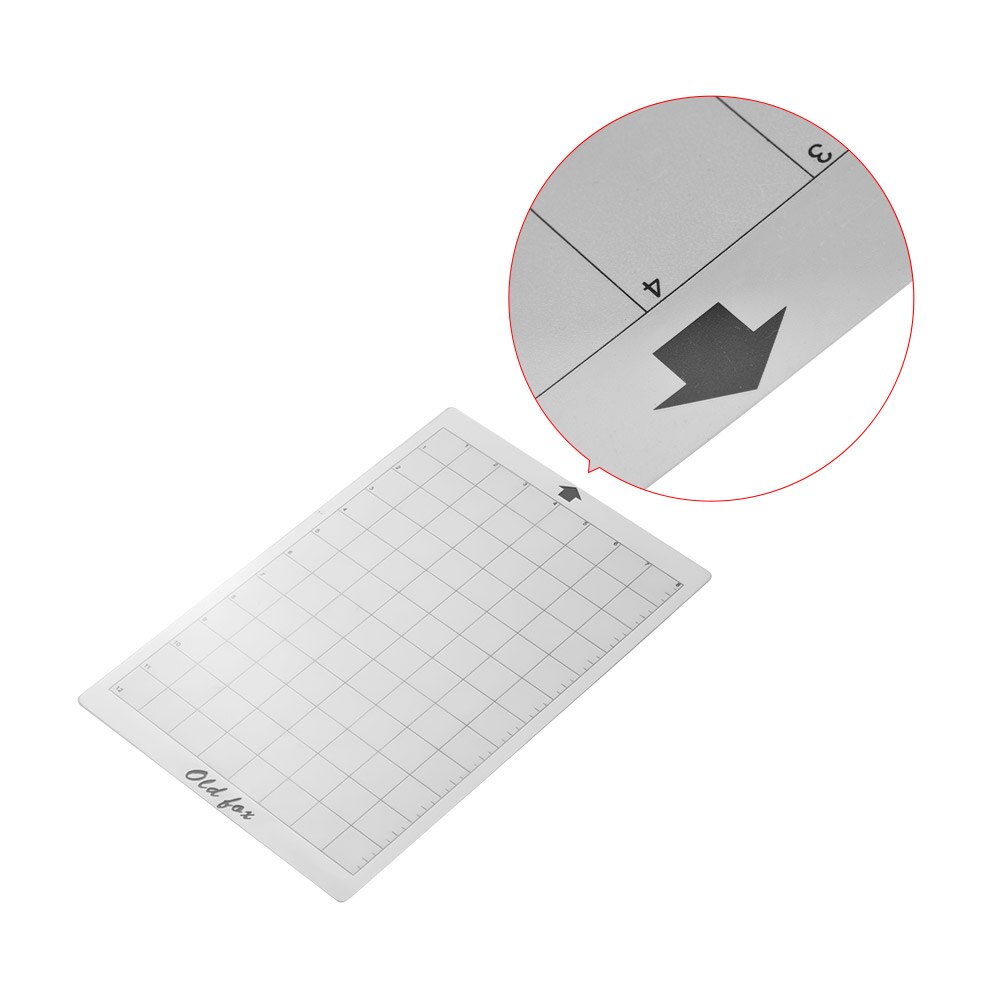 3Pcs/5pcs Replacement Cutting Mat Adhesive Mat with Measuring Grid 8 by 12 Inch for Silhouette Cameo Cricut Explore Plotter