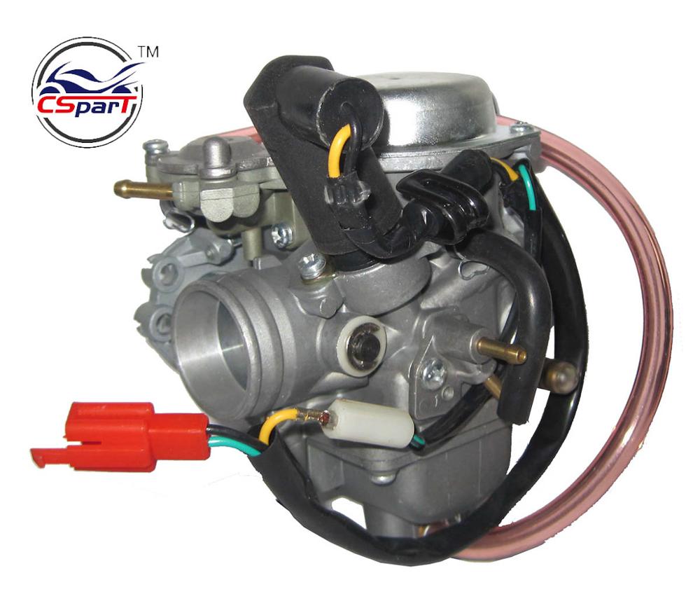 Carburador de 30mm pd30j, para 250cc água de resfriamento scooter atv quad 172mm cf250 ch250 cn250 héliix qlink commulti 250 roketa MC54-250B,