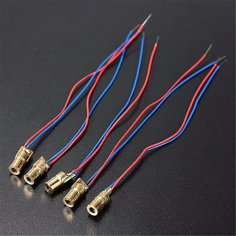 5V Hoofd Diode Gestippelde Koperen Halfgeleider Tube 6Mm Diameter Diode Buitenste E5W4