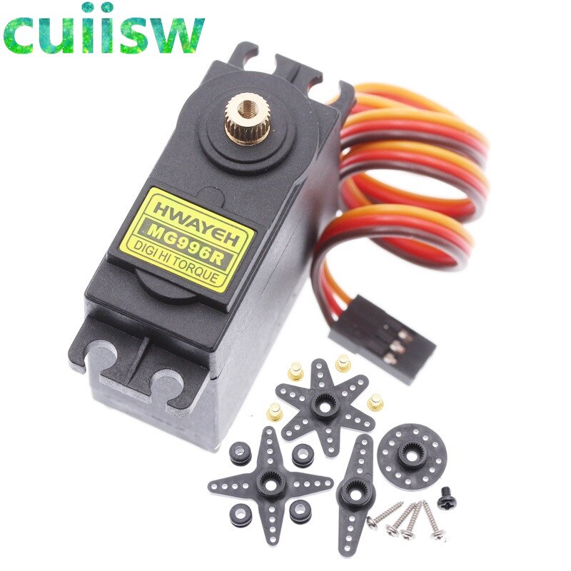 MG996R Servo Digitale MG995 MG996 Servo Metal Gear voor Futaba JR Auto RC Helikopter Boot Voor Arduino UNO Diy