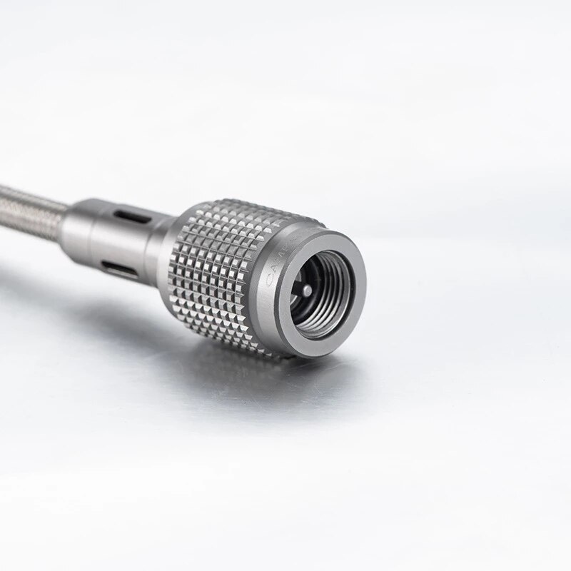 50/100cm Outdoor Camping Gas Extension Tube Stove Adapter Gas Canister Extent Hose Connector Gas Stove Auto-off Adapters
