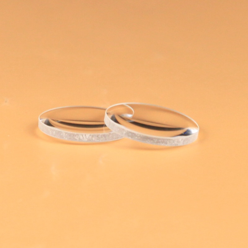 Optical double convex lens diameter 30mm focal length 100mm K9 customization