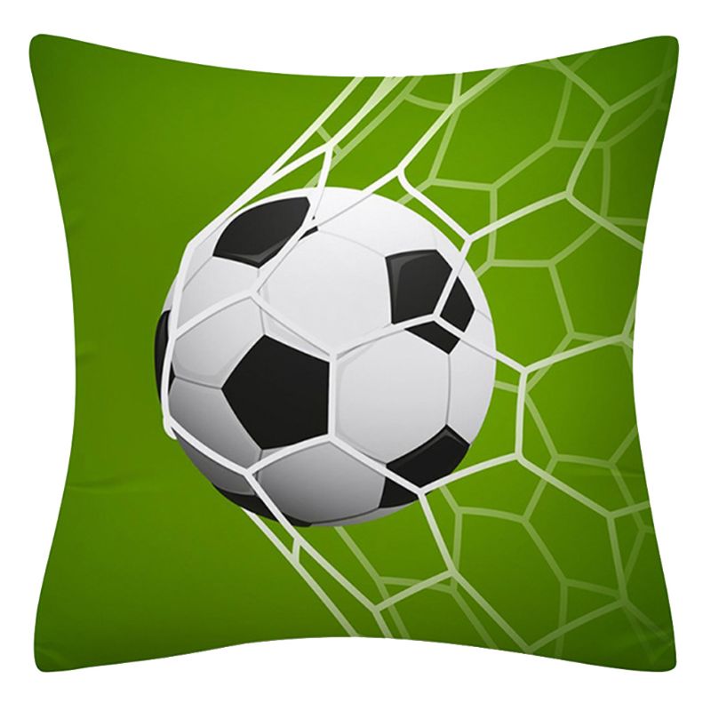 Sport Rugby Football basket-ball jeter taie d'oreiller 3D impression numérique pêche velours décoratif carré housse de coussin 425C: 21