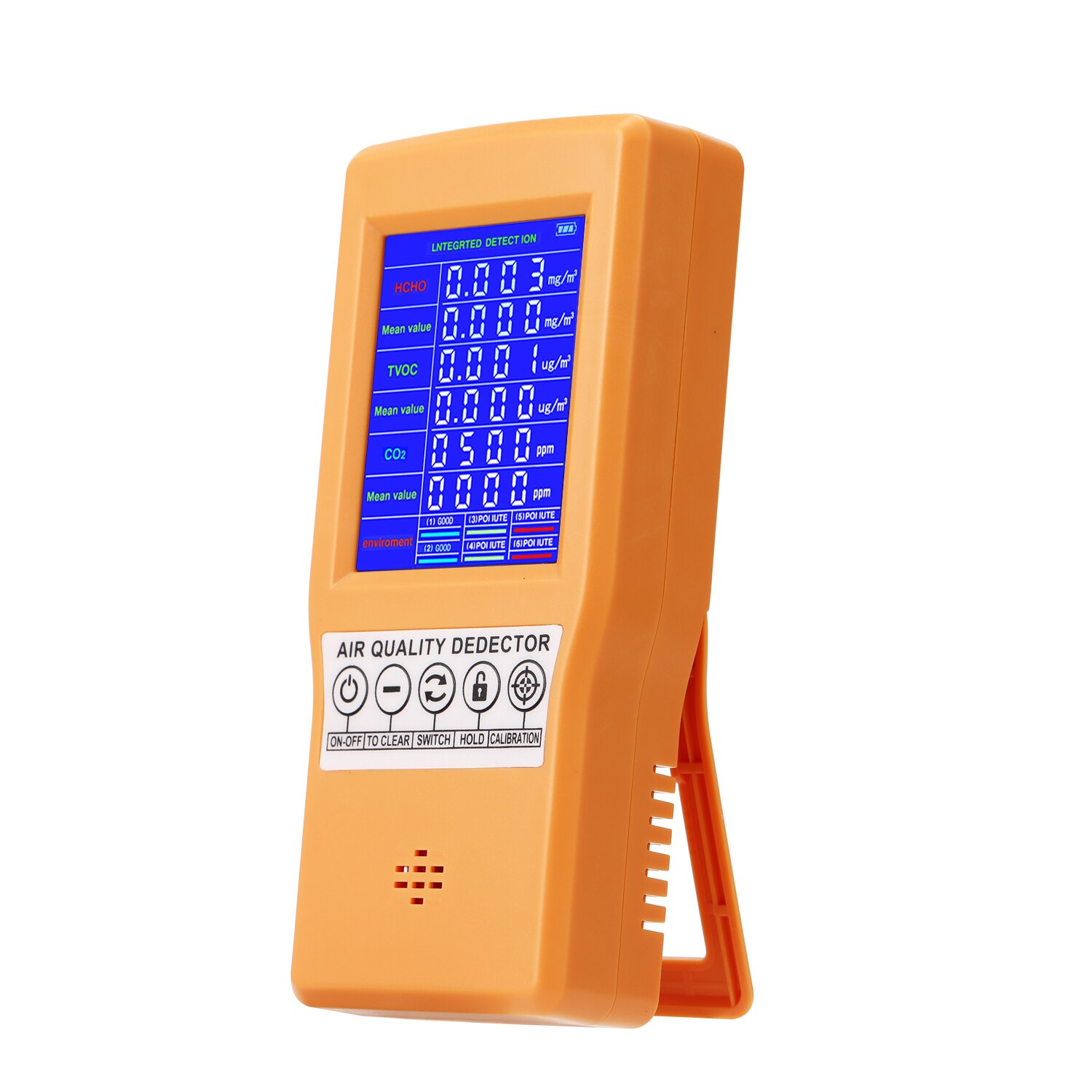 JSM-131 SC Luft Detektor CO2 Meter Digital Anzeige Hohe Genauigkeit HCHO TVOC CO2 Detektor Luft Analyzer Monitor