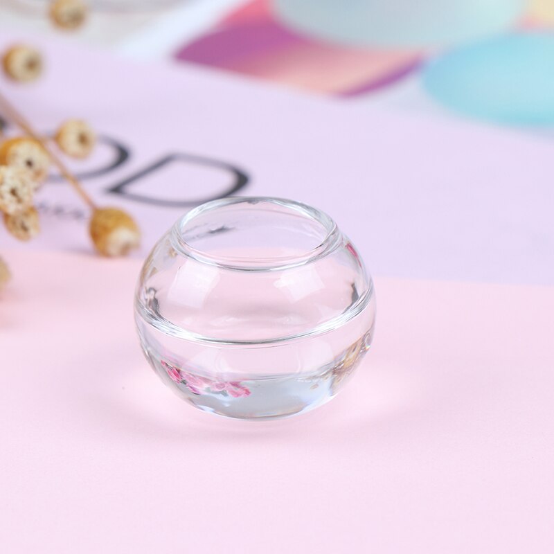 1pc Dollhouse Miniatur Glas Fisch Tank Transparent Aquarium Puppenhaus Hause Ornamente Kinder Spielzeug Puppe Pretend Spielen Spielzeug