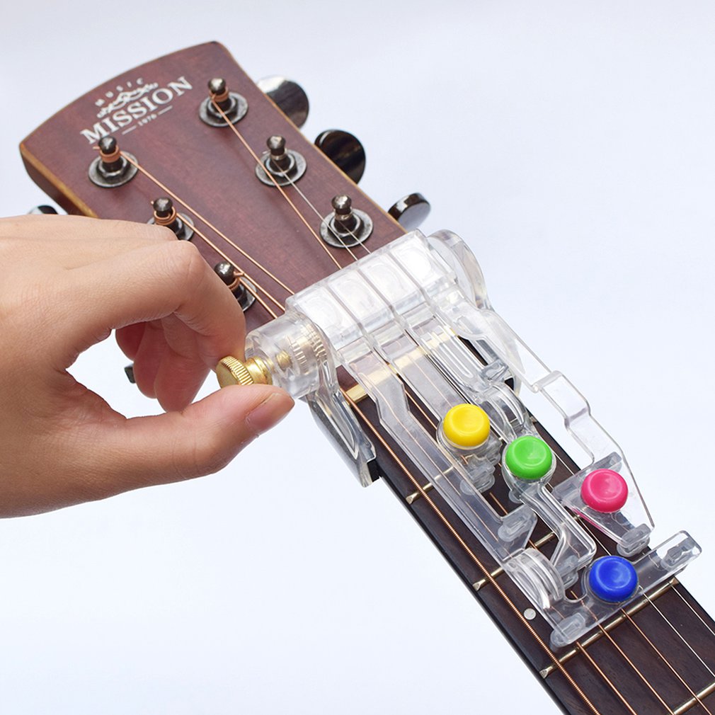 Chordbuddy – système d'apprentissage de la guitare acoustique, aide à l'enseignement des accords, aide à la pratique de la guitare, accessoires