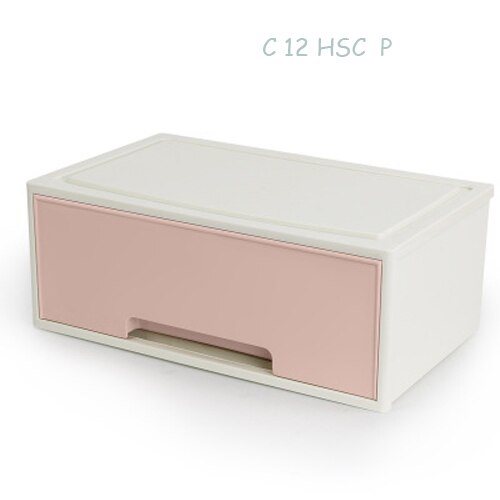 Syth skrivebord blank plast kosmetikk arrangør sminke oppbevaringsbokser søppel plast kosmetikk oppbevaringsboks mangfoldig kosmetisk arrangør: C 12