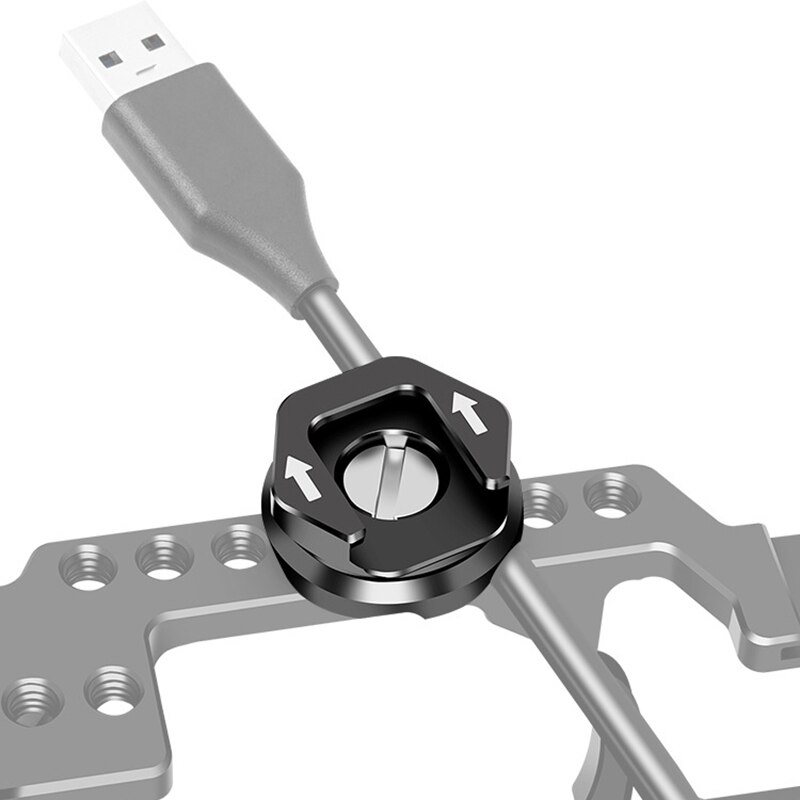 Hdmi Cable Clamp Holder for Camera Cage 1/4 Sdi Hdmi Cable Clamp Cold Shoe Microphone Cable Holder Clip