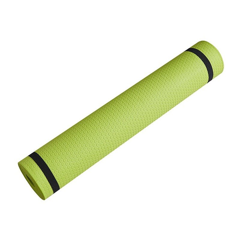 Yoga Mat Anti-Slip Sport Fitness Mat 3Mm Dik Eva Comfort Foam Yoga Mat Voor Oefening, yoga, En Pilates Gymnastiek Mat: 3mm-green