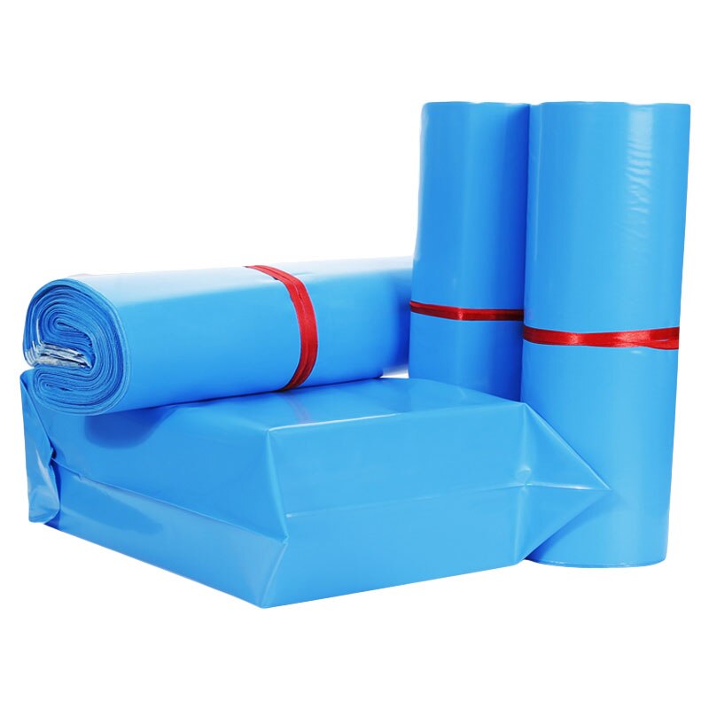 Blue Color Courier Bags Mailing Logistics Bag Self Seal Envelops Waterproof Plastic Packaging Bag
