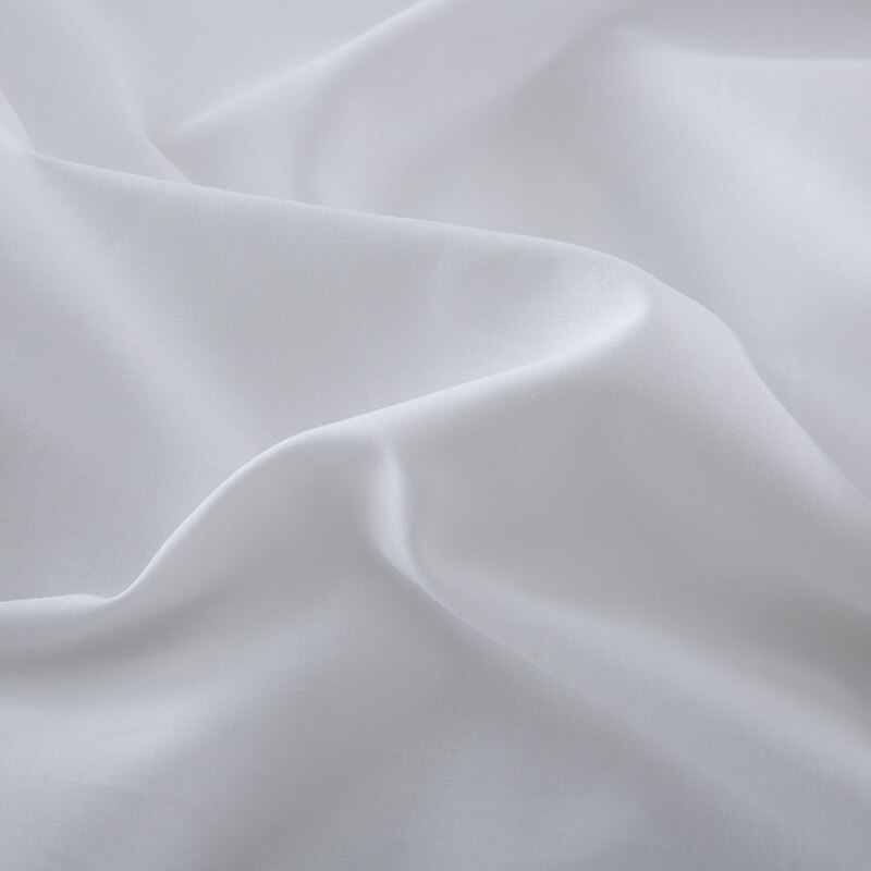 100% cotton white luxury hotel bedding set / flat bed sheet