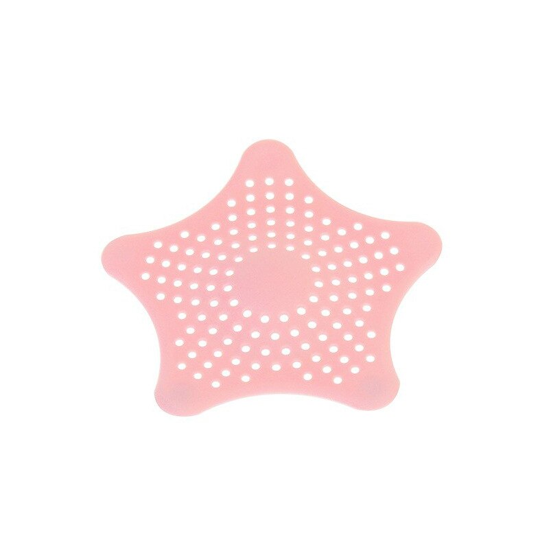 Silicone maille filtre évier passoire passoire salle de bain filtre accessoires de cuisine Gadgets: light pink