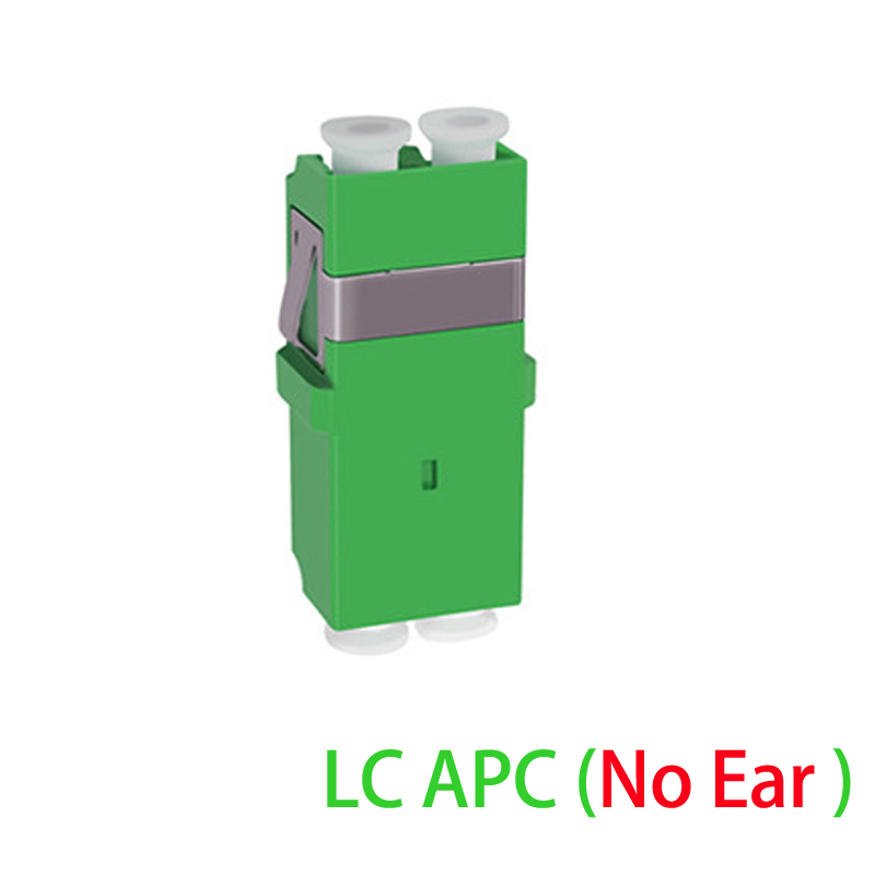 LC To LC APC UPC Duplex Coupler Plug Female Adapter Keystone 2 Ports LC-LC Optical Fiber Connector For Telecom Network Extension: Blue