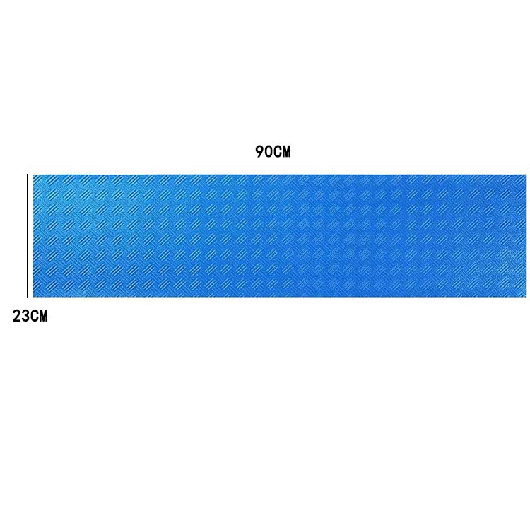Zwembadtrapmat met antisliptextuur - Blauw beschermend zwembadladderkussen, zwembadveiligheidsaccessoires voor bovengrondse trappen: Rose