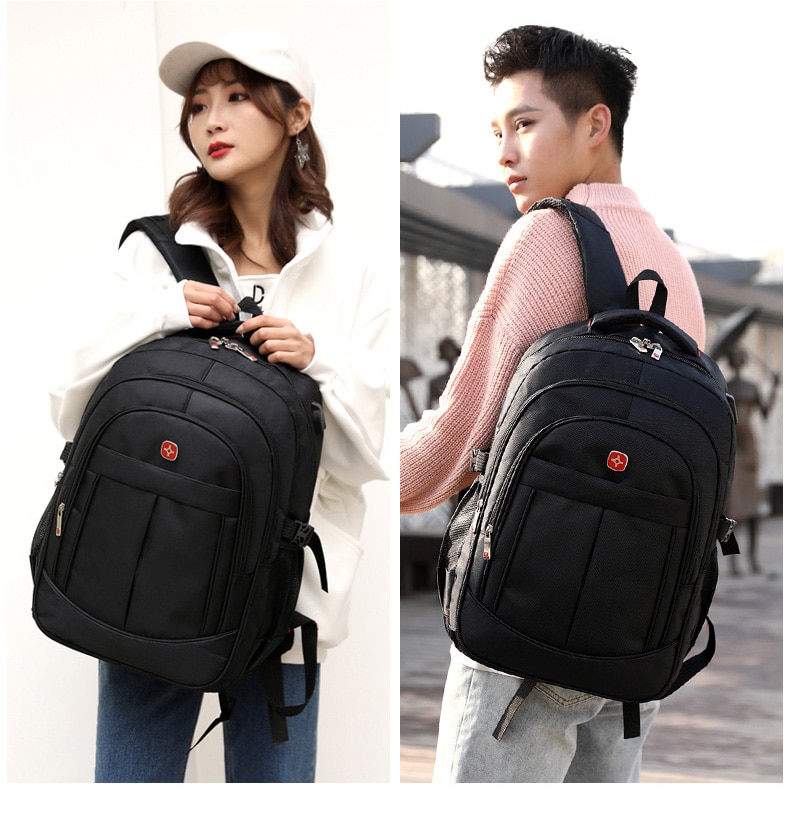 Chuwanglin rugzak heren 15.6 inch laptoprugzak heren boekentas casual schooltassen eenvoudige herenrugzak mochila  l62401