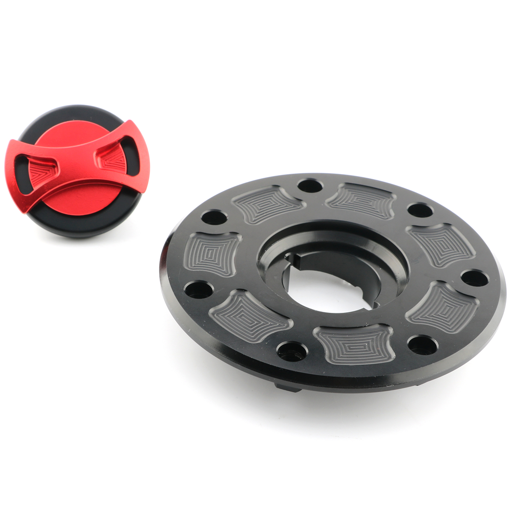 CNC Motorcycle Gas Cap Oil Fuel Tank Cover For KAWASAKI ZXR-250 ZXR-400 ZXR-750 ZG1000 Concours ZX-11 ZRX1100 ZX600 ZZR600