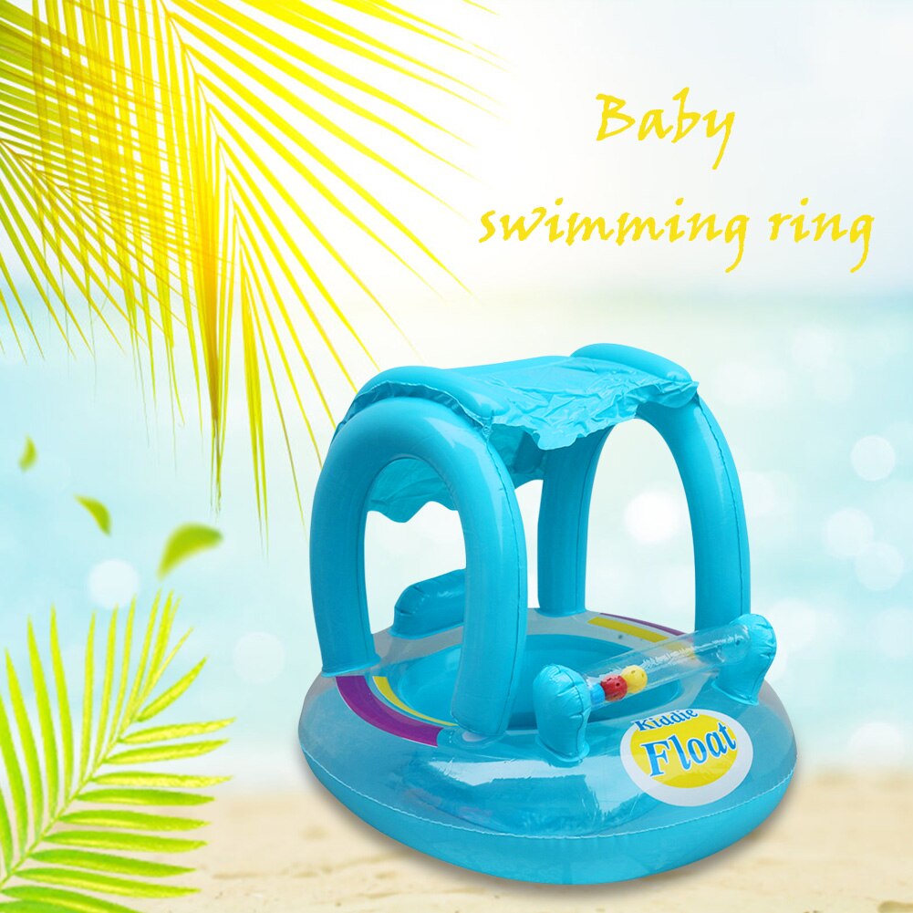 Baby Kids Zomer Float Seat Zonnescherm Tube Ring Zwemmen Zwembad Water Sport Fun Speelgoed Klassieke Baby Seat Grappig Speelgoed medeplichtige