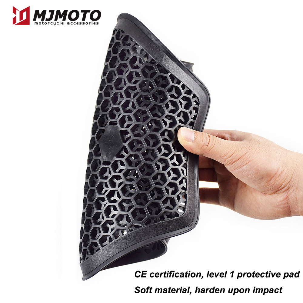 Chaquetas protectoras de espalda para motocicleta CE, Protector de espalda, armadura, almohadillas de protección para montar en bicicleta, columna vertebral anticaída