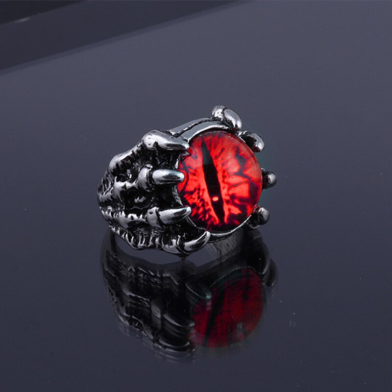 4 Stijl Evil Eye Ringen Voor Mannen Vrouwen Persoonlijkheid Mannelijke Punk Ring Sieraden Mannen Bar Night Club accessoires