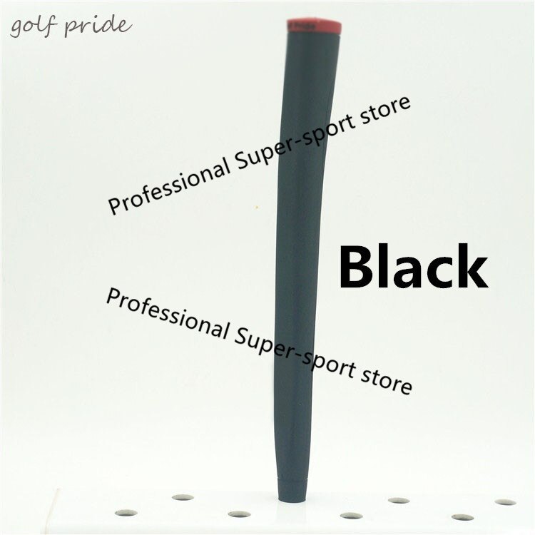 Empuñadura de palo de Golf 58R, 10 unids/lote, agarre de goma de ,: Negro