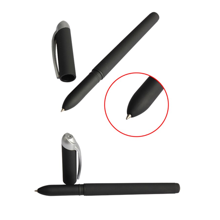 Plastic Magic Joke Pen Auto Vanishing Ink Erasable Pen Refills Kit Disappear Ink Ball Point Pen within 5 Minutes /2-3 Hours