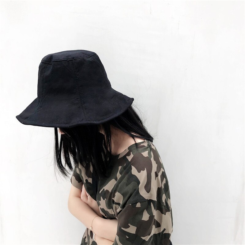 Bucket Hat Women Summer Linen Hats uv Protection Sun Hats For Women Foldable Cute Bucket Hat Black Beige Yellow Khaki Navy Blue