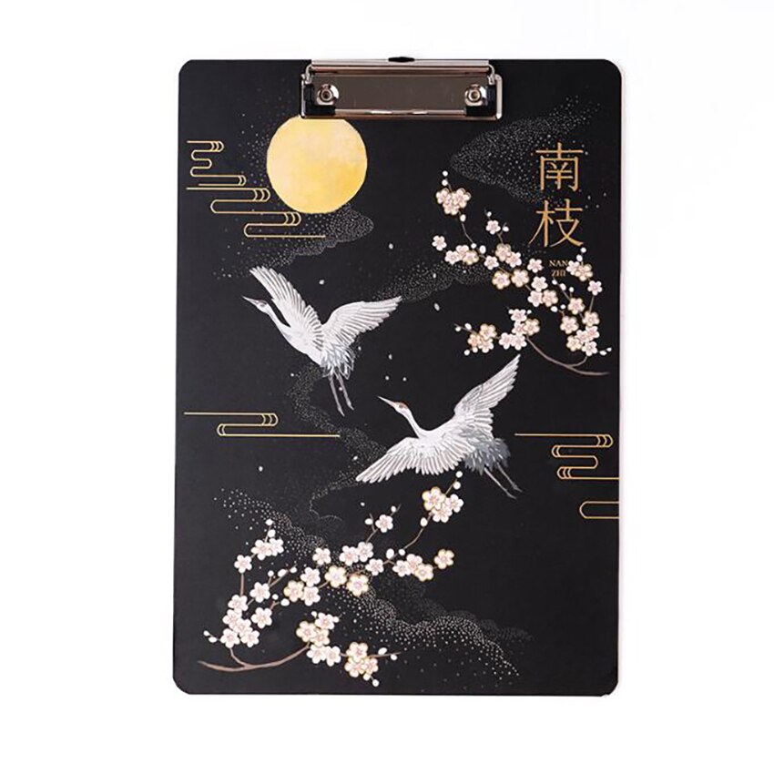 Pince pour classeur, presse-papiers en bois, classeurs A4, Style chinois rétro, pour le bureau