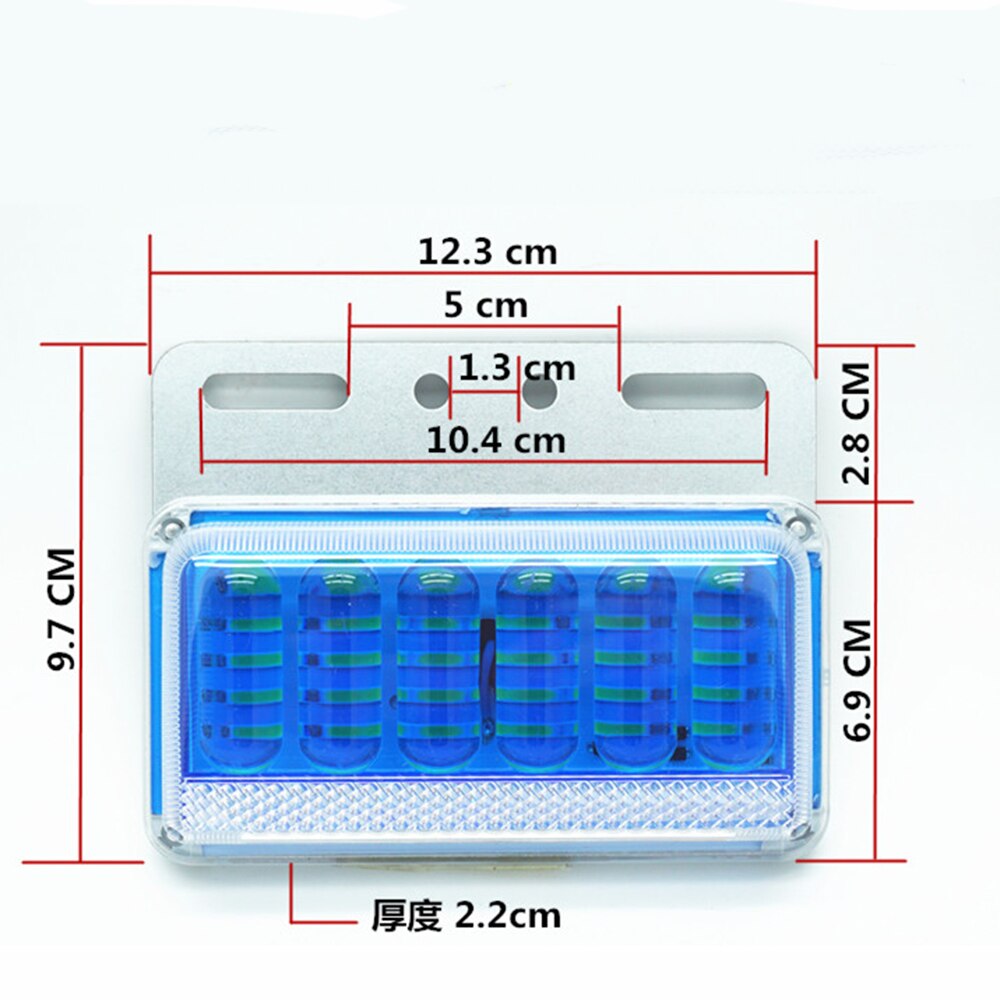 2 kpl 24v led-sivumerkkivaloa auton ulkovalot varoitustakavalot auto perävaunu kuorma-auton valot valkoinen väri